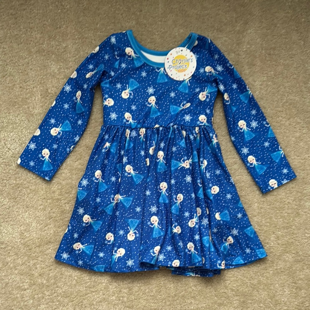 Charlie’s Project Elsa Twirl Dress NWT Size 3T